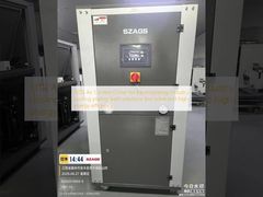 10TR Elektroplating Endüstrisi için Hava Soğutucu Soğutucu soğutma plakalama banyo çözümleri düşük gürültü ve yüksek enerji verimliliği