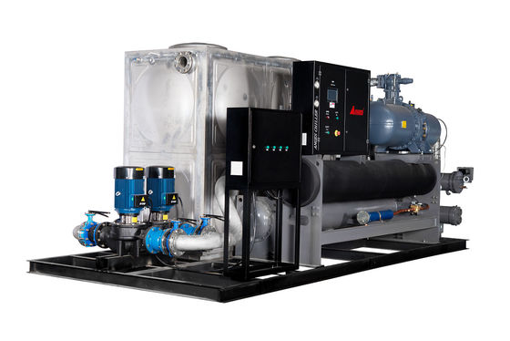 satın al 75HP Su Soğutmalı Merkezi Soğutucu Yüksek Enerjili Vidalı Su Soğutucu online manufacture