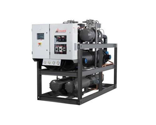 satın al Ambalaj ve Baskı Endüstrileri için 280HP Anges Chiller Su Soğutmalı Vidalı Chiller online manufacture