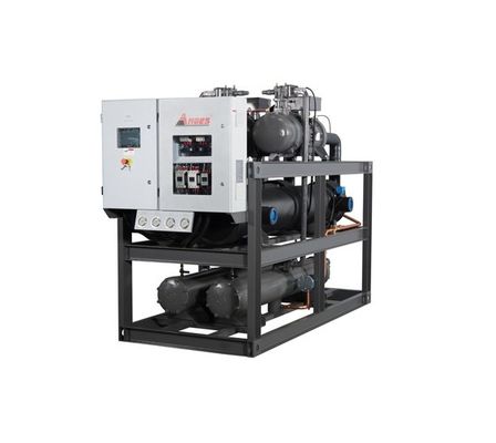 satın al Endüstriyel Soğutma Su Soğutmalı Chiller 150hp Plastik Endüstrisi İçin İki Kompresör online manufacture