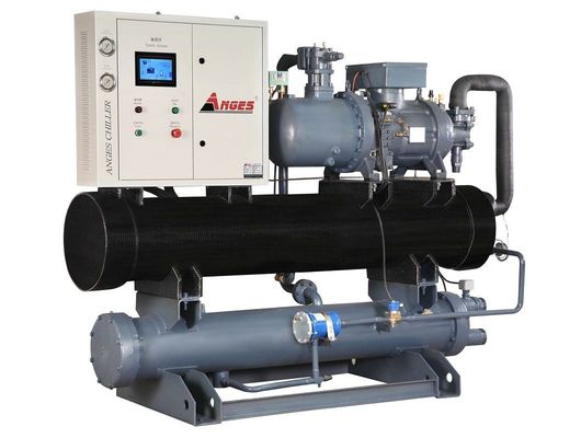 satın al 60hp Su soğutmalı vida tipi soğutucu Plastik Fabrikası için Kullanım online manufacture