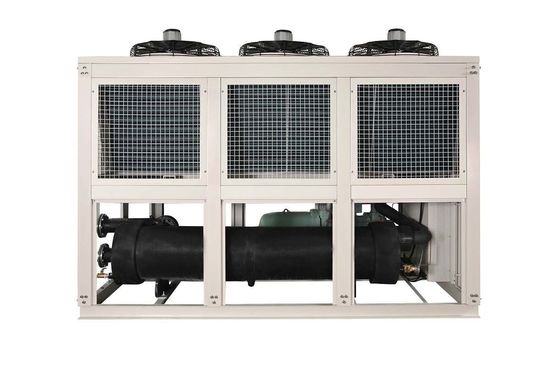 satın al 100 Ton Hava Soğutma Vidalı Chiller 100HP Enjeksiyon Makinesi Su Soğutucu Özel Renkli İki Kompresör online manufacture