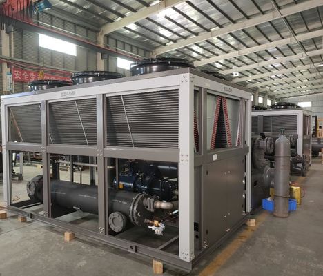satın al Kimya Endüstrisi için Yarı Hermetik Hava Soğutmalı Vidalı Kompresör Chiller R134a/R407C/R22 online manufacture