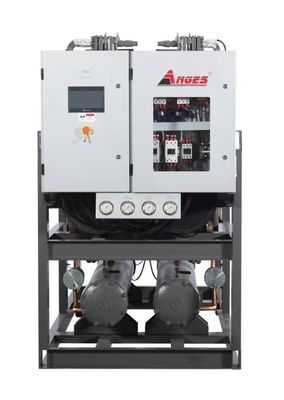 satın al 50hp endüstriyel su soğutucu entegre sistem yarı hermetik vida tipi online manufacture