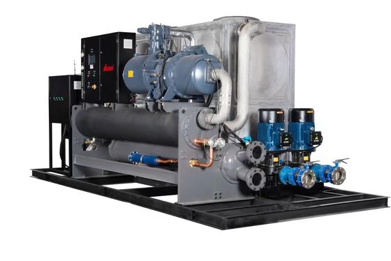 satın al 120hp endüstriyel soğutucu entegre sistem yarı hermetik vida tipi online manufacture