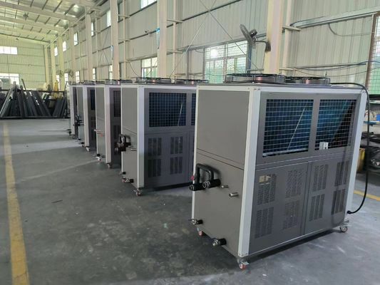 satın al Bakır boru kondansörü ve aşırı yük koruması ile özelleştirilebilir frekanslı endüstriyel su soğutucusu online manufacture