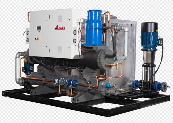 satın al 250hp Endüstriyel Soğutucu Entegre Sistemi Yarım Hermetik vida Tipi online manufacture