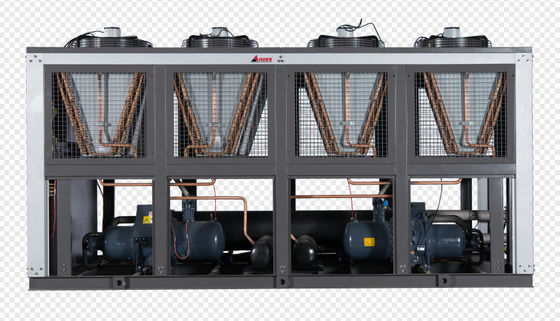 satın al Hanbell vida tipi soğutucu 500kW soğutma kapasitesi Endüstriyel soğutma için hava soğutmalı kondansör online manufacture
