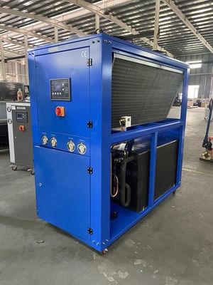 satın al Çevre dostu enerji tasarruflu soğutucu 20kw tamamen bakır boru soğutma sistemi çevre soğutucu 8HP online manufacture