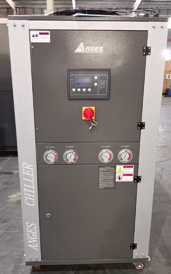 satın al 46.2KW Hava soğutmalı yuvarlak fined bakır tüp endüstriyel su buzdolabı / endüstriyel su soğutucu online manufacture