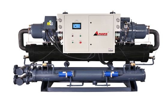 satın al 100hp Su soğutmalı Schneider Elektriksel Bileşenleri ile vida kalıplama makinesine vida tipi soğutucu online manufacture
