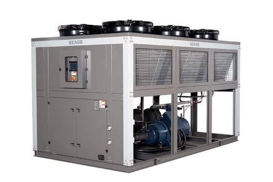 satın al 100HP hava soğutmalı vida kompresör soğutucu Endüstriyel kimyasal soğutucu PVC PE PP boru için Ex online manufacture