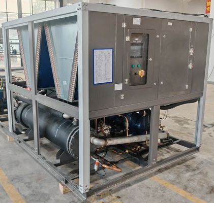 satın al Çevreye Uygun Soğutucu Destek Alın Kimya Endüstrisi ve Lityum Pil Üretimi için Atık Isı İstila Enerji tasarrufu R410A Soğutucu ile Hava Soğutucu Fined Bakır Tüp Kondansörü online manufacture