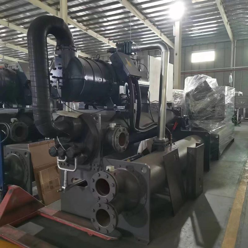 60hp endüstriyel su soğutucu entegre sistem su soğutmalı vida tipi