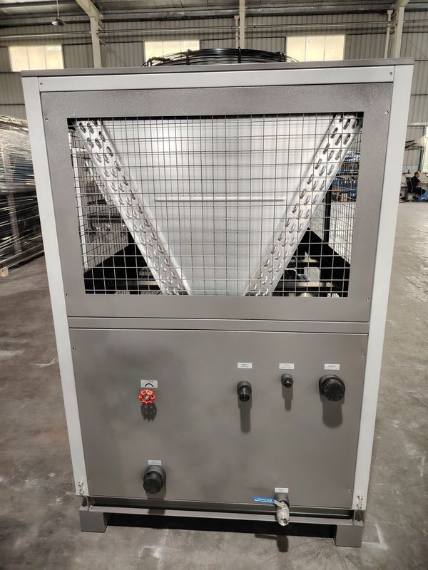20 HP hava soğutmalı soğutucu. Endüstriyel soğutma ünitesi. Enerji tasarrufu. Enjeksiyon kalıplama/plaklama/lazer soğutma için.