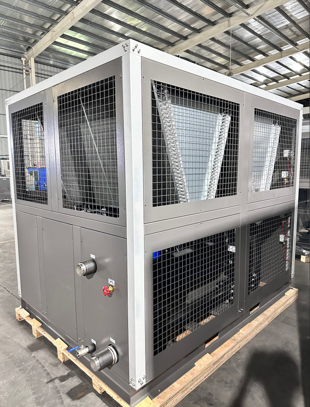 R407C Buzdolabı 40HP Kompresör Endüstriyel Su Soğutucu Plastik kalıp soğutma için