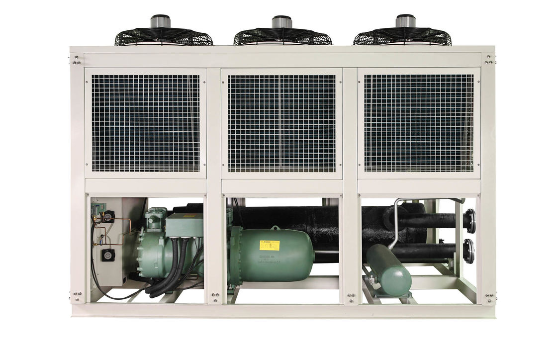 En iyi soğutma performansı için gelişmiş hava soğutmalı vida soğutucu Siemens PLC kontrolörü