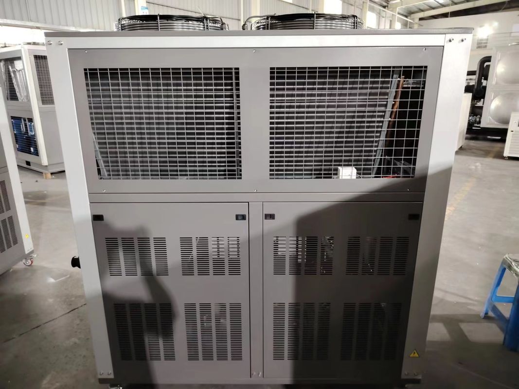 8 Ton Hava Soğutmalı Endüstriyel Su Soğutucu 23kW Scroll Tipi Glikol Soğutucu Fabrika Tedarikleri