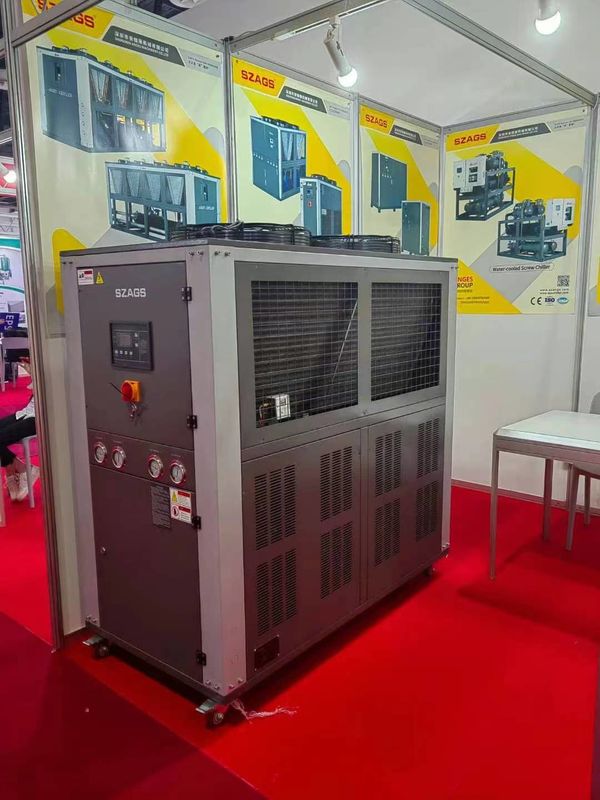 8hp taşınabilir Endüstriyel Soğutucu Entegre Sistem Hermetik Scroll Tipi