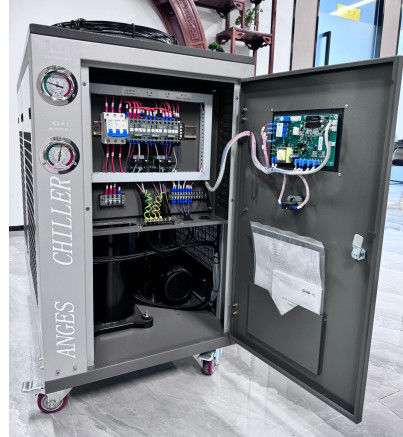 5 HP hava soğutmalı soğutucu. Enerji tasarrufu, sessiz çalışma, akıllı sıcaklık kontrolü verimli endüstriyel soğutma çözümü.