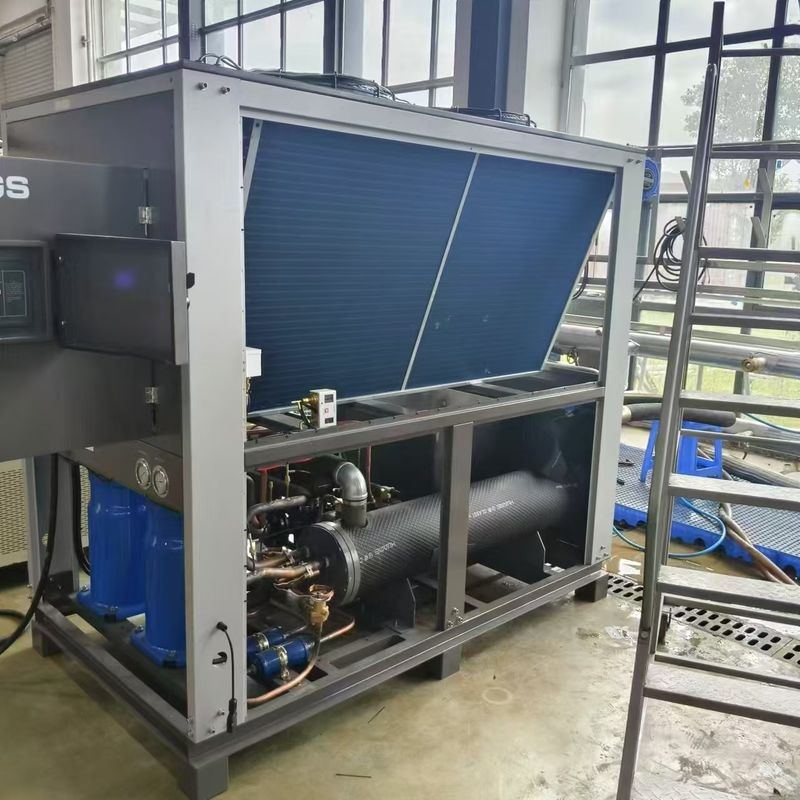 Anges 20 tonluk laboratuvar soğutucusu, su çıkışı 12C'de 61kw yüksek soğutma kapasitesi ile