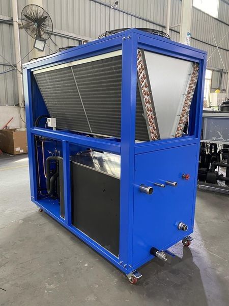 Çevre dostu enerji tasarruflu soğutucu 20kw tamamen bakır boru soğutma sistemi çevre soğutucu 8HP