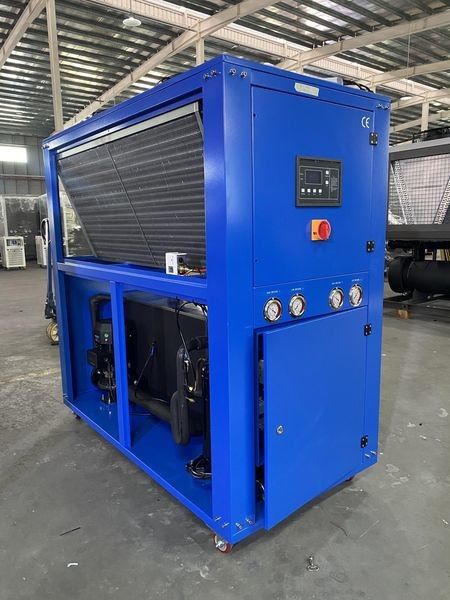 Çevre dostu enerji tasarruflu soğutucu 20kw tamamen bakır boru soğutma sistemi çevre soğutucu 8HP