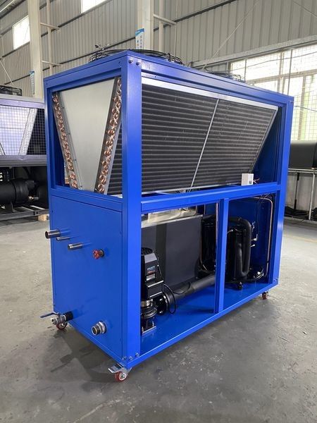 Çevre dostu enerji tasarruflu soğutucu 20kw tamamen bakır boru soğutma sistemi çevre soğutucu 8HP