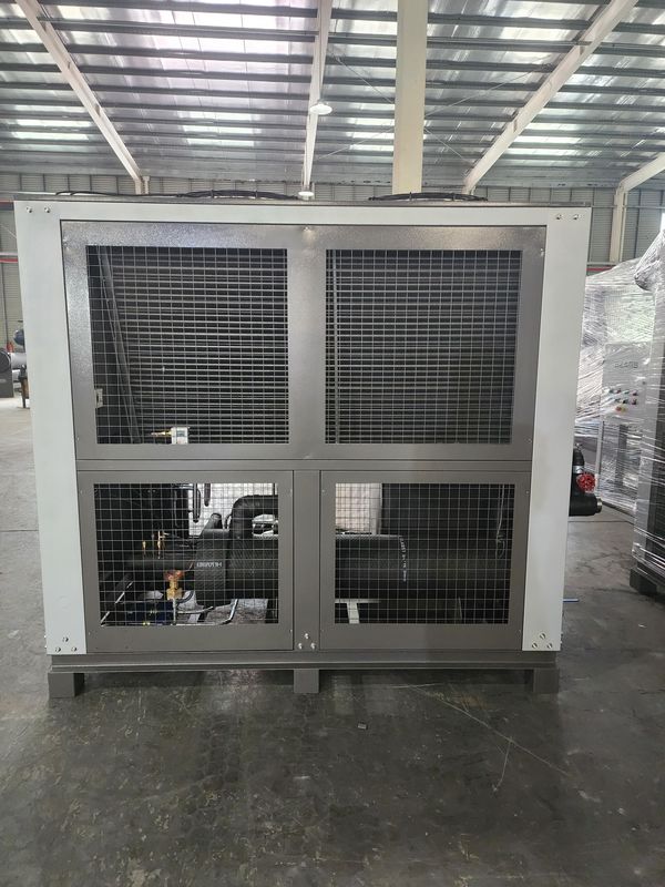 20HP Glikol Soğutucu 72kW Endüstriyel Scroll Tipi Hava Soğutucu Su Soğutucu