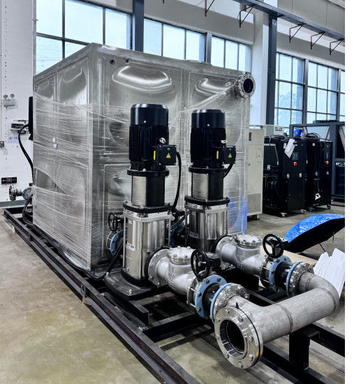 Büyük tank kapasitesi ve dış dolaşım pompası ile 100hp yüksek performanslı taşınabilir su soğutucusu