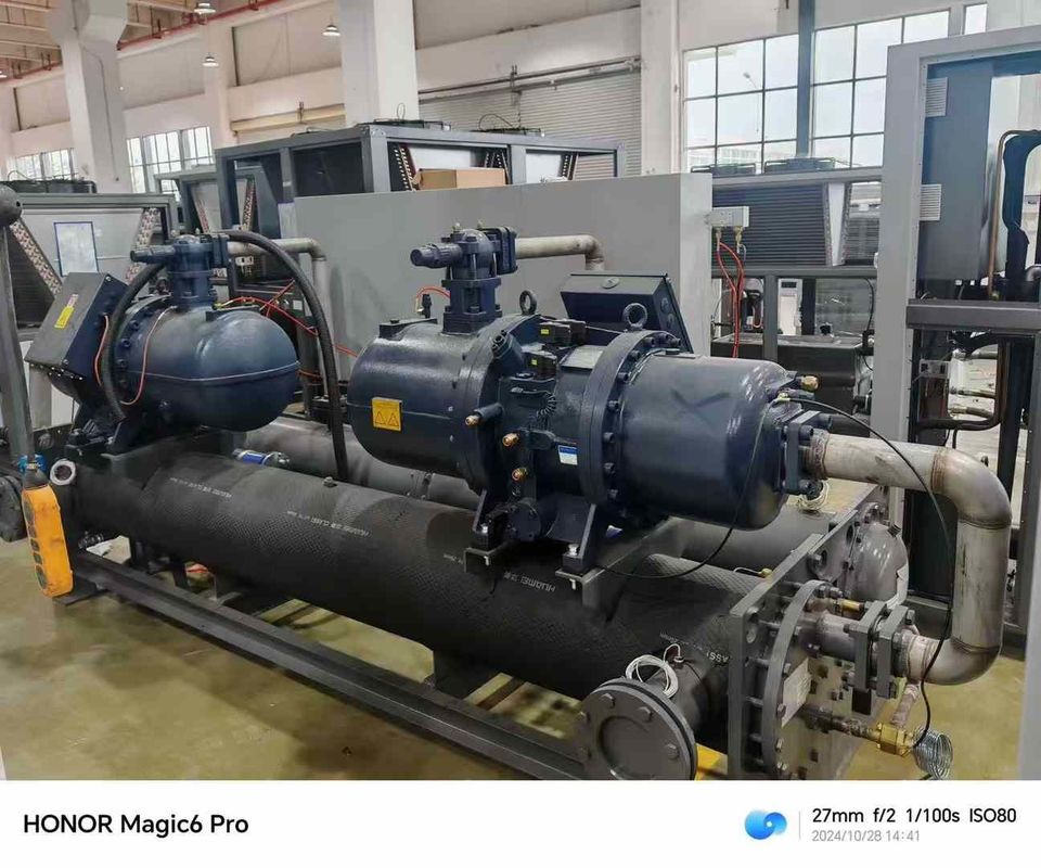 280HP Su Soğutucu Vuruşlu Soğutucu Endüstriyel İşlem Su Soğutucuları Baskı ve BOPP Film Laminasyon hattı için