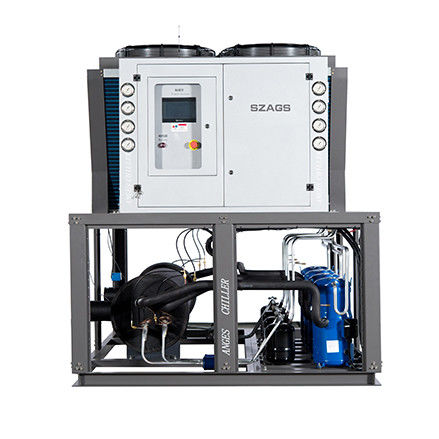 50HP chiller 50Ton Endüstriyel Hava Soğutmalı Su Soğutucu Enjeksiyon Kalıplama Makinesi Modüler Hava Soğutmalı Scroll Chiller