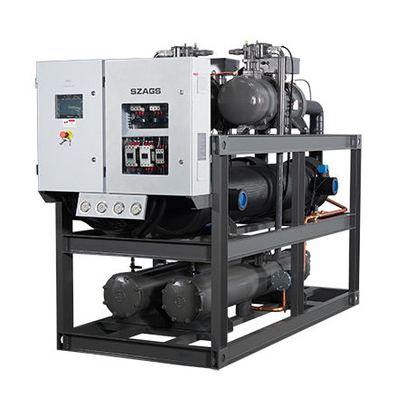 140hp Vidalı Tip Su Soğutmalı Merkezi Chiller 380V 50HZ