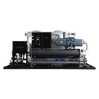 Endüstriyel Su Soğutmalı Merkezi Chiller 160 Ton Vidalı Tip